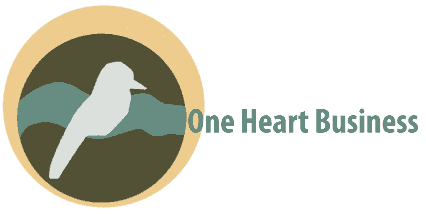 One Heart Business Logo